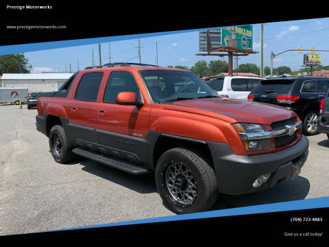 2002 Chevrolet Avalanche for sale at Prestige Motorworks in Concord NC