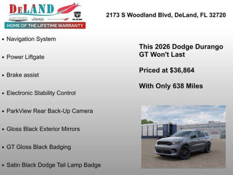 2026 Dodge Durango GT