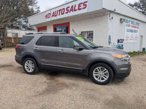 2013 Ford Explorer for sale at H D Auto Sales in Denham Springs LA