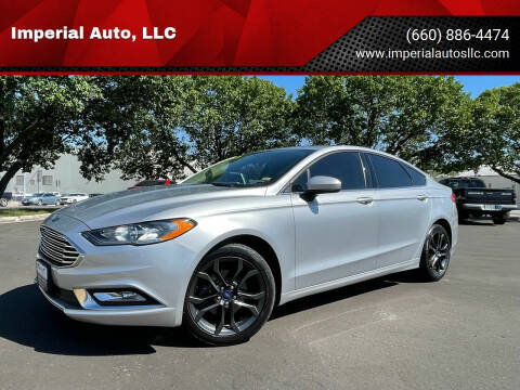 2018 Ford Fusion for sale at IMPERIAL AUTO LLC in Marshall MO