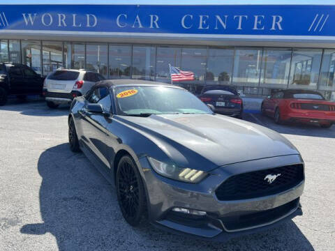 2016 Ford Mustang for sale at WORLD CAR CENTER & FINANCING LLC in Kissimmee FL