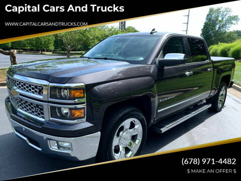 2015 Chevrolet Silverado 1500 for sale at Capital Cars and Trucks in Gainesville GA