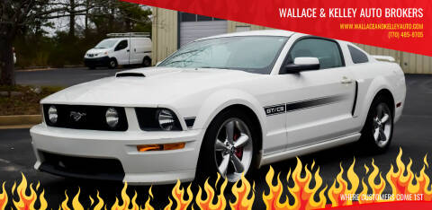 2008 Ford Mustang for sale at Wallace & Kelley Auto Brokers in Douglasville GA