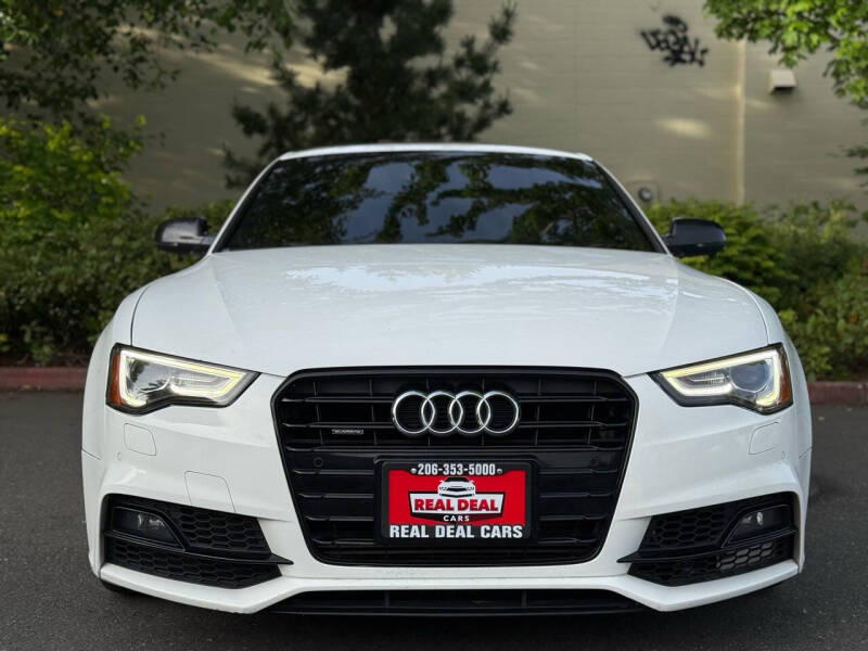 Used 2017 Audi A5 Coupe Sport with VIN WAUD2AFR6HA001342 for sale in Everett, WA