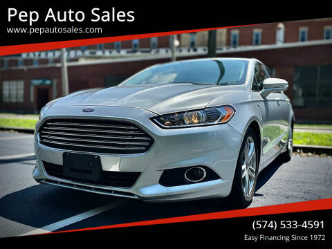 2016 Ford Fusion Energi for sale at Pep Auto Sales in Goshen IN