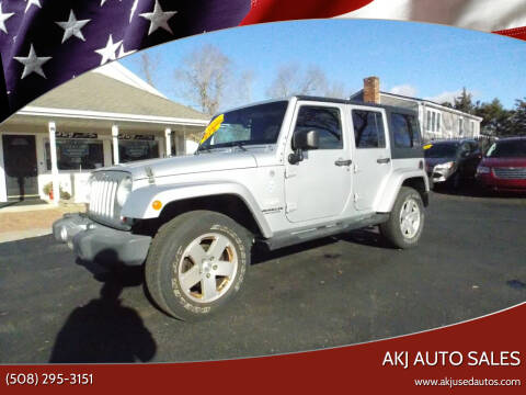 2012 Jeep Wrangler Unlimited for sale at AKJ Auto Sales in West Wareham MA