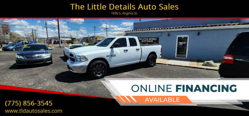 2017 RAM 1500 for sale at The Little Details Auto Sales in Reno NV