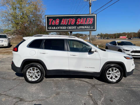 2018 Jeep Cherokee for sale at T & G Auto Sales in Florence AL