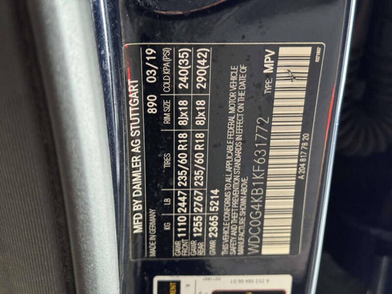 2019 Mercedes-Benz GLC