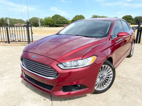 2014 Ford Fusion for sale at Texas Luxury Auto in Cedar Hill TX
