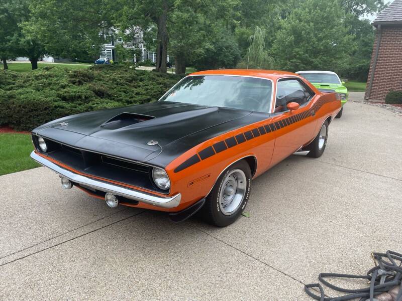 1970 Plymouth Barracuda for sale at Midwest Vintage Cars LLC in Chicago IL