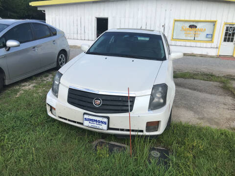 2006 Cadillac CTS for sale at Simmons Auto Sales in Denison TX