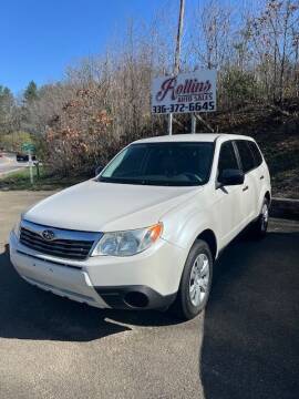 2009 Subaru Forester for sale at Rollins Auto Sales of Alleghany LLC in Sparta NC