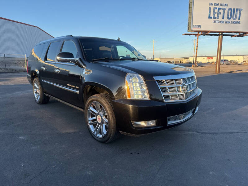 2014 Cadillac Escalade ESV for sale at BELOW BOOK AUTO SALES in Idaho Falls ID