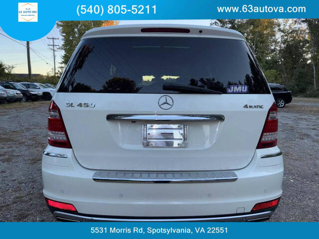 2010 Mercedes-Benz GL-Class for sale at 63 Auto Inc in Spotsylvania, VA