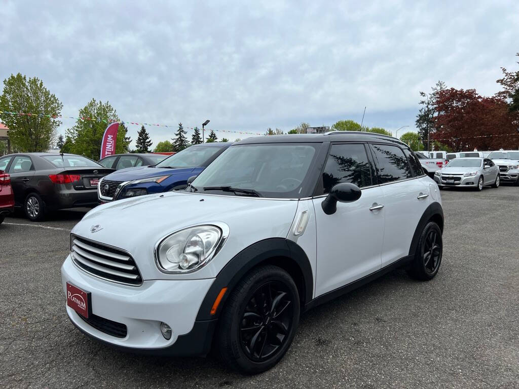 2011 MINI Cooper Countryman for sale at PLATINUM AUTO SALES INC in Lacey, WA