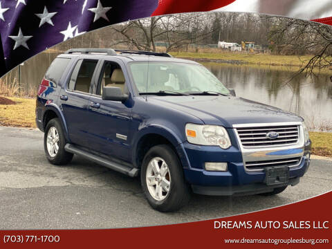 2007 Ford Explorer for sale at Dreams Auto Sales LLC in Leesburg VA