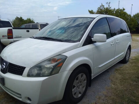 2004 Nissan Quest for sale at C & R Auto Sales in Bowlegs OK