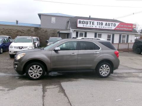 2010 Chevrolet Equinox for sale at ROUTE 119 AUTO SALES & SVC in Homer City PA