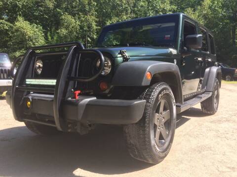 2011 Jeep Wrangler Unlimited for sale at Country Auto Repair Services in New Gloucester ME