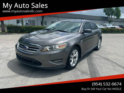 2012 Ford Taurus for sale at My Auto Sales in Margate FL