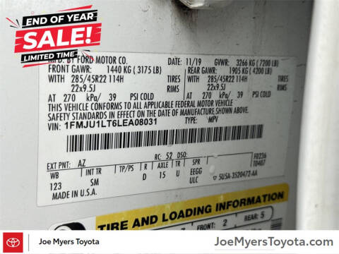 2020 Ford Expedition Platinum