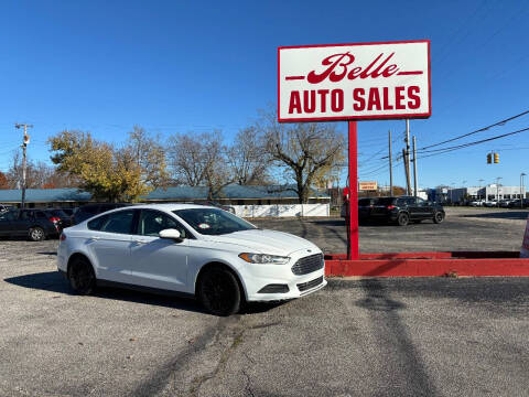 2015 Ford Fusion for sale at Belle Auto Sales in Elkhart IN