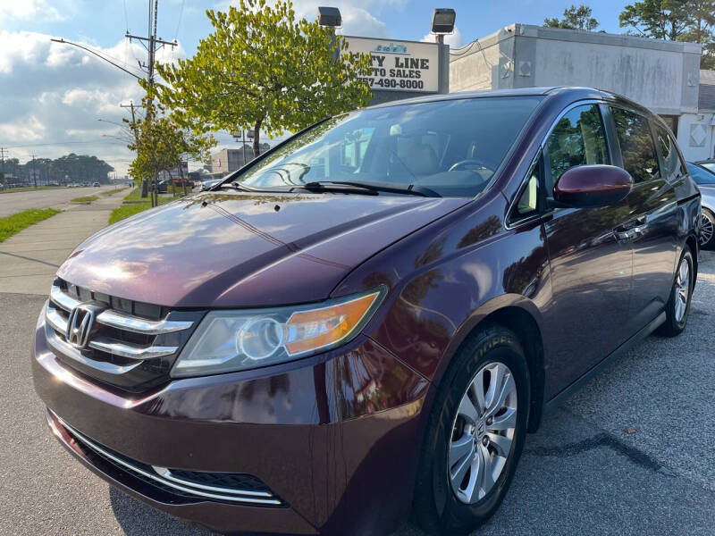 2016 Honda Odyssey for sale at City Line Auto Sales in Norfolk VA