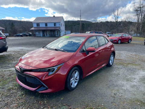 2019 Toyota Corolla Hatchback for sale at Brush & Palette Auto in Candor NY