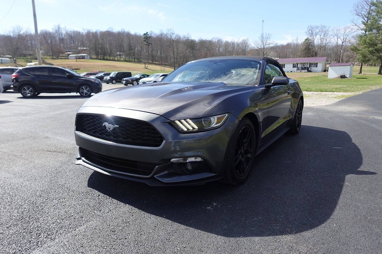 Dk. Gray 2017 Ford Mustang V6 Convertible V6 2dr Convertible 2