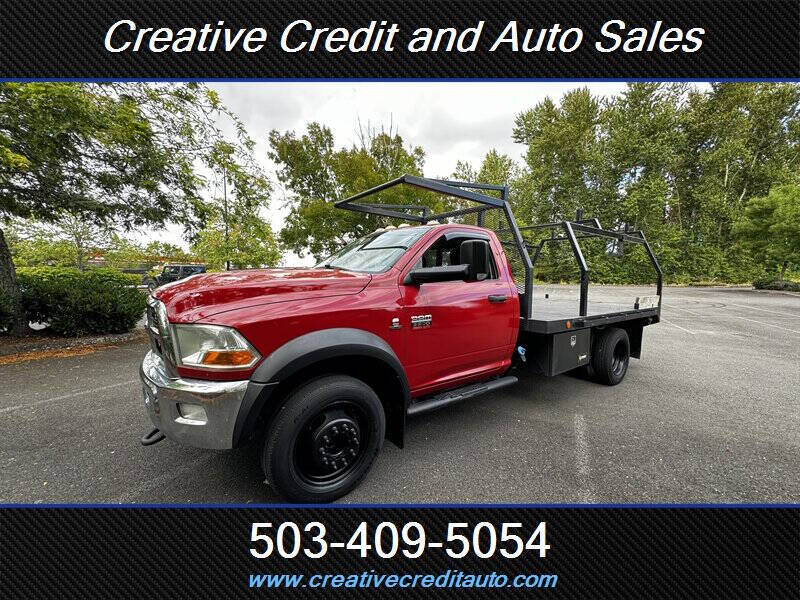 2011 RAM 5500 for sale at Creative Credit & Auto Sales in Salem OR