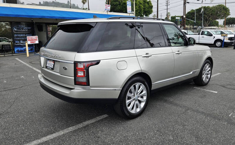 2016 Land Rover Range Rover HSE