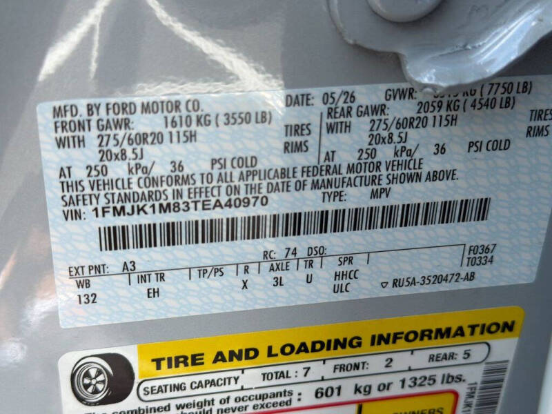 2026 Ford Expedition MAX Platinum