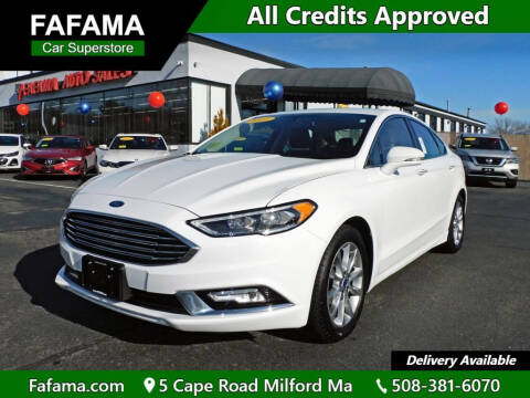 2017 Ford Fusion for sale at FAFAMA AUTO SALES Inc in Milford MA