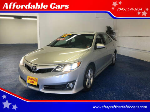 2012 Toyota Camry for sale at Affordable Cars in Kingston NY