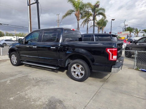 2016 Ford F-150 for sale at E and M Auto Sales in Bloomington CA
