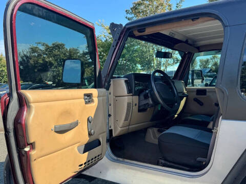 2002 Jeep Wrangler Sahara