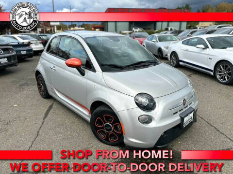 2013 FIAT 500e for sale at Auto 206, Inc. in Kent WA