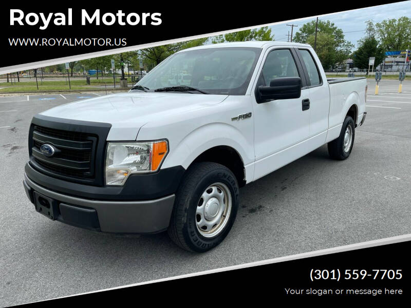 2013 Ford F-150 for sale at Royal Motors in Hyattsville MD