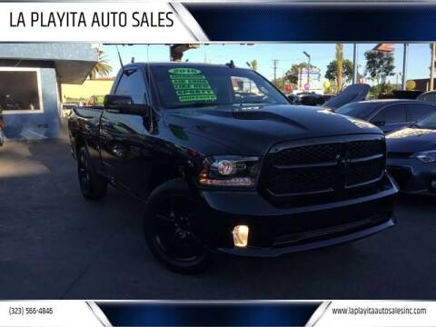 2016 RAM Ram Pickup 1500 for sale at LA PLAYITA AUTO SALES INC in South Gate CA