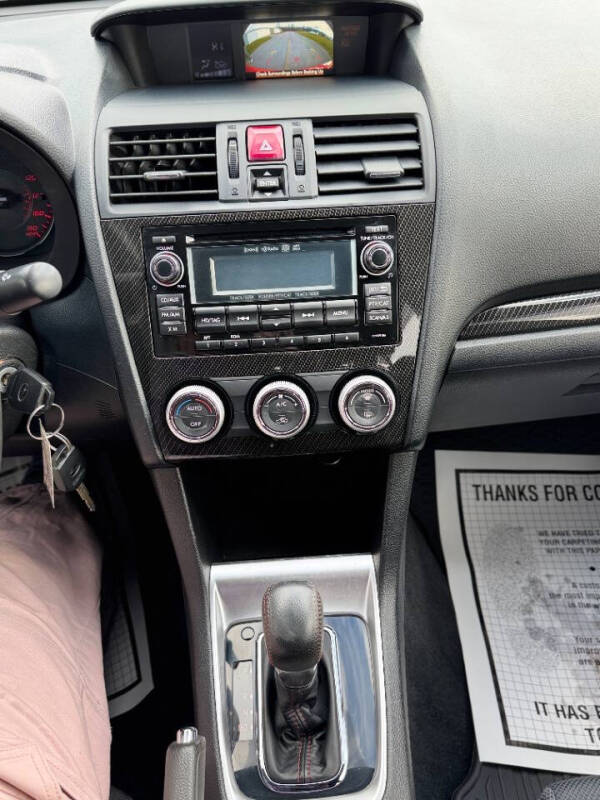 2015 Subaru WRX Premium