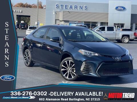 2019 Toyota Corolla for sale at Stearns Ford in Burlington NC