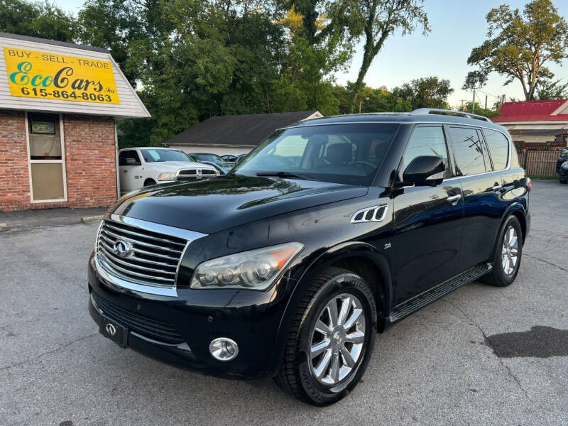2014 Infiniti QX80 for sale at Ecocars Inc. in Nashville TN