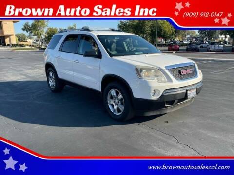 2011 GMC Acadia for sale at Brown Auto Sales Inc in Upland CA