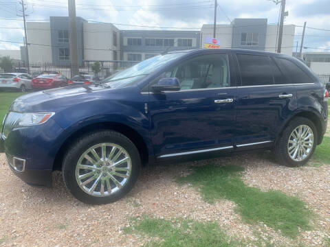 2012 Lincoln MKX for sale at FAIR DEAL AUTO SALES INC in Houston TX