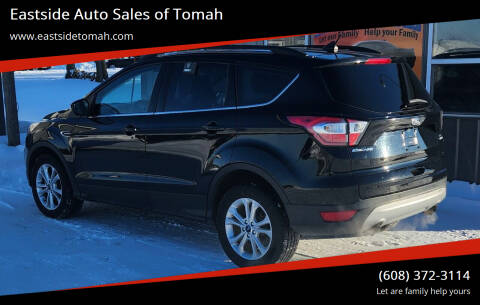2018 Ford Escape for sale at Eastside Auto Sales of Tomah in Tomah WI