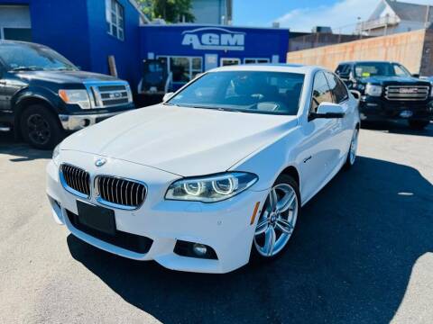2016 BMW 5 Series for sale at AGM AUTO SALES in Malden MA