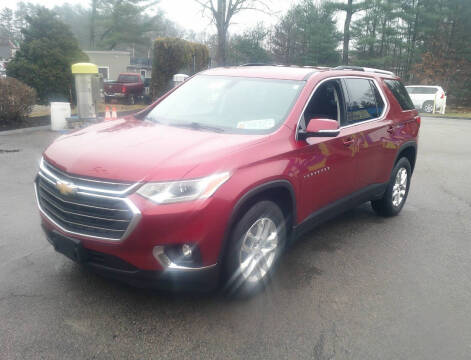 2018 Chevrolet Traverse for sale at RTE 123 Village Auto Sales Inc. in Attleboro MA