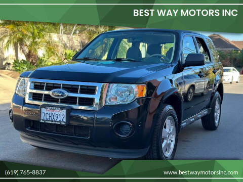 2012 Ford Escape for sale at BEST WAY MOTORS INC in San Diego CA