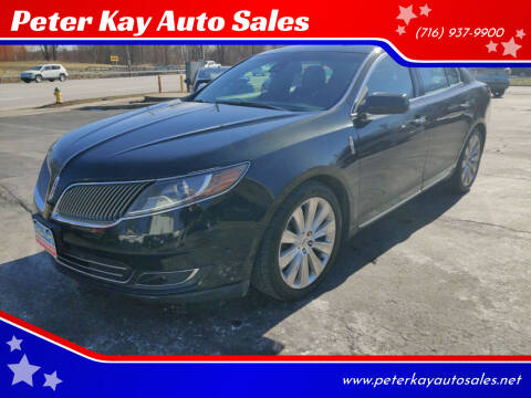2013 Lincoln MKS for sale at Peter Kay Auto Sales in Alden NY